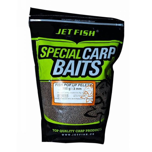 Jet Fish Plovoucí Pelety pop up 700 g 3 mm